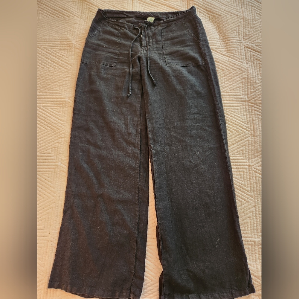 100% linen pants